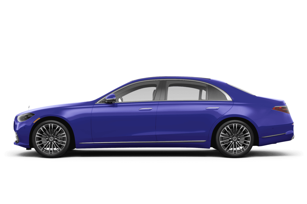 Mercedes-Benz S-Class - Side view Mercedes-Benz S-Class - Side view